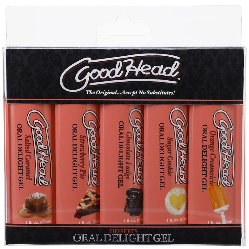 Goodhead Oral Delight Gel 5-Pack - Desserts
